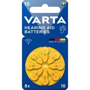 VARTA baterie do naslouchadel 10, 8ks - 24610101418
