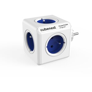 Cubenest PowerCube Original rozbočka-5ti zásuvka, modrá - 6974699971221