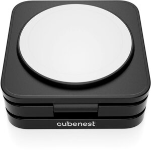 Cubenest 3v1 skládací bezdrátová magnetická nabíječka S312 Pro, černá - 6974699970958