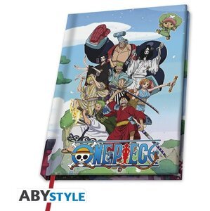 Zápisník One Piece - Wano, linkovaný, A5 - ABYNOT108
