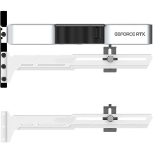 1stCOOL GPU Holder Metal White, držák VGA kovový bílý - UP-H02-W