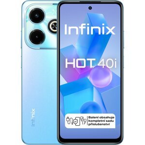 Infinix Hot 40i, 8GB/256GB, Palm Blue - INFHOT40iBL256