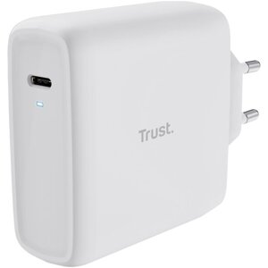 Trust síťový adaptér Maxo, USB-C, 100W, bílá - 25140