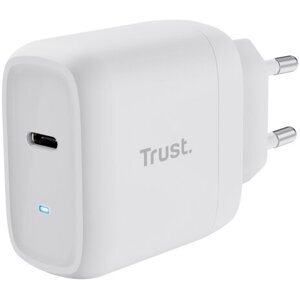 Trust síťový adaptér Maxo, USB-C, 45W, bílá - 25138