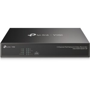 TP-LINK VIGI NVR1004H-4P + 2TB HDD - VIGI NVR1004H-4P-2TB