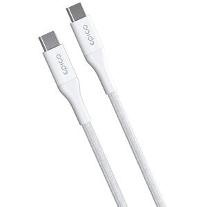 EPICO nabíjecí kabel USB-C, opletený, 100W, 2m, bílá - 9915141100001