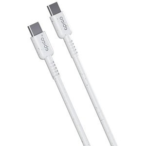 EPICO Resolve nabíjecí a datový kabel USB-C, opletený, 60W, 1.2m, bílá - 9915101100182