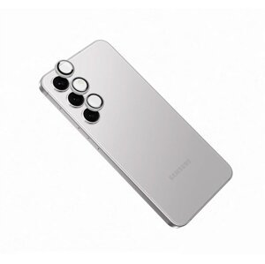 FIXED ochranná skla čoček fotoaparátů pro Samsung Galaxy A55 5G, stříbrná - FIXGC2-1263-SL