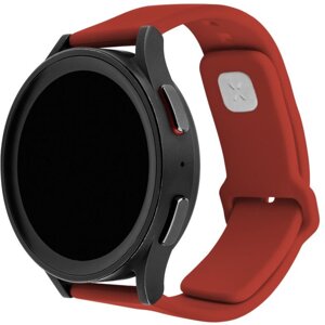 FIXED set silikonových řemínků Silicone Sporty s Quick Release 20mm pro smartwatch, červená - FIXSST2-20MM-RD