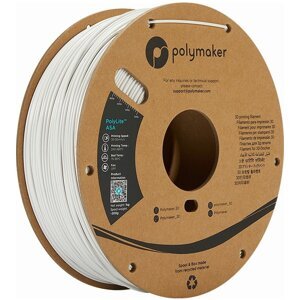 Polymaker tisková struna (filament), PolyLite ASA, 1,75mm, 1kg, bílá - PF01002