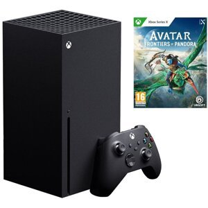 Xbox Series X, 1TB, černá + Avatar: Frontiers of Pandora - RRT-00010+5055277051496