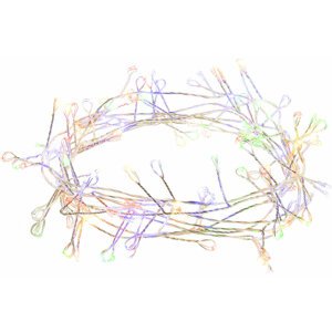 Retlux vánoční řetěz RXL 277 Nano, 100xLED, 7.4m, multicolor - 50002914