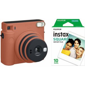 Fujifilm Instax Square SQ1, oranžová + film 1x10 - 70100148679