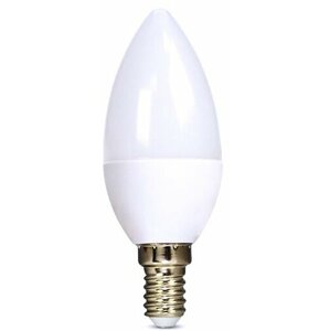 Solight žárovka, svíčka, LED, 6W, E14, 4000K, 510lm, bílá - WZ410-1