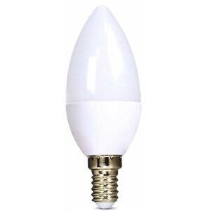 Solight žárovka, svíčka, LED, 6W, E14, 6000K, 510lm, bílá - WZ421-1