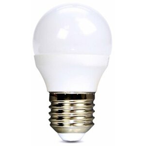 Solight žárovka, miniglobe, LED, 8W, E27, 3000K, 720lm, bílá - WZ424-1