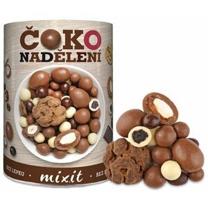 Mixit oříšky Čokoládové nadělení - mix oříšky/čokolády, 450g - 08594172185846