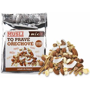 Mixit ořechy To pravé ořechové do kapsy - mix ořechy/čokoláda, 60g - 08594172183286