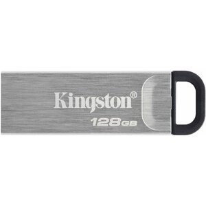Kingston DataTraveler Kyson, - 128GB, stříbrná - DTKN/128GB