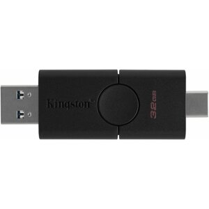Kingston DataTraveler Duo - 32GB, černá - DTDE/32GB
