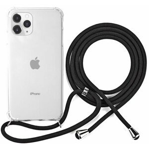 EPICO ochranný kryt Nake String pro iPhone 12 Pro Max, bílá transparentní/černá - 50210101300002