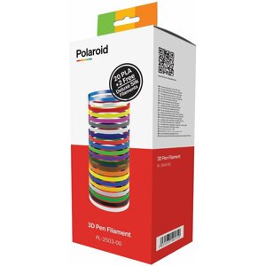 Polaroid 3D Náplně 20 PLA barev + 2 Deluxe Silk - 3D-FL-PL-2503-00