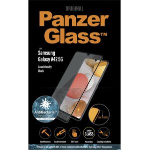 PanzerGlass ochranné sklo Edge-to-Edge pro Samsung Galaxy A42, antibakteriální, černá - 7250