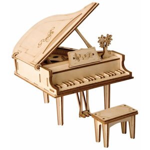 Stavebnice RoboTime - Velké piano, dřevěná - TG402