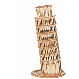 Stavebnice RoboTime - Šikmá věž v Pise, dřevěná - TG304