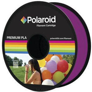 Polaroid 3D 1Kg Universal Premium PLA 1,75mm, transparentní fialová - 737974
