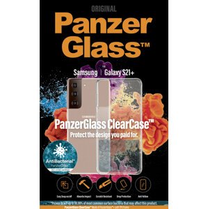 PanzerGlass ochranný kryt ClearCase pro Samsung Galaxy S21+, antibakteriální, transparentní - 0259