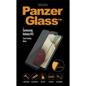 PanzerGlass ochranné sklo Edge-to-Edge pro Samsung Galaxy A12, černá - 7251