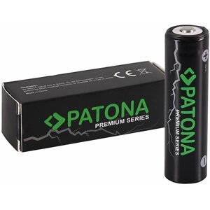 Patona nabíjecí baterie 18650, 3350mAh, vyvýšený plus pól, 3.7V, Li-Ion, Premium - PT6516