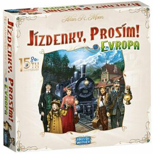 Desková hra Jízdenky, prosím! Evropa - 15th Anniversary - DOW722833CZ