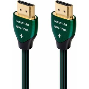 Audioquest kabel Forest 48 HDMI 2.1, M/M, 10K/8K@60Hz, 2m, černá/zelená - qforesthdmi480020