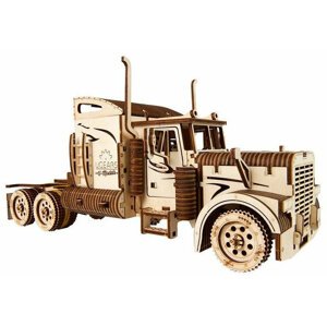 UGEARS stavebnice - Kamion Heavy Boy VM-03, mechanická, dřevěná - 70045