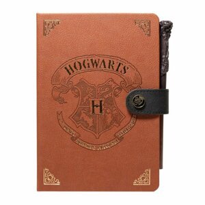 Zápisník Harry Potter - Hogwarts, s propiskou, bez linek, pevná vazba, A5 - CBA5001