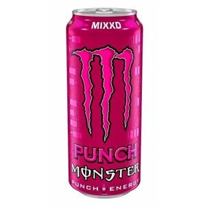 Monster Punch MIXXD, energetický, citron/třešeň, 500 ml - 7725185