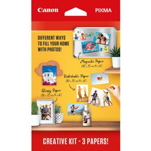 Canon Foto papír PIXMA Creative Kit 2 - MG-101 + RP-101 + PP-201 - 3634C003