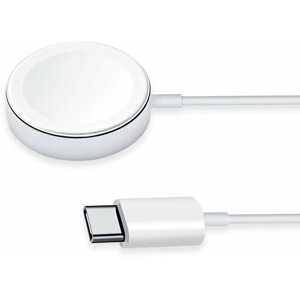 COTEetCI bezdrátová nabíječka pro Apple Watch, USB-C, magnetická, 1m, bílá - CS5701-1000