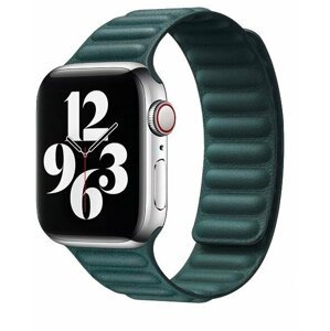 COTEetCI kožený řemínek pro Apple Watch, 42/44/45 mm, zelená - WH5293-GR