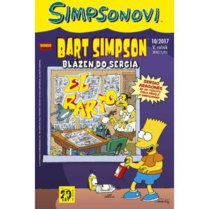 Komiks Bart Simpson: Blázen do Sergia, 10/2017 - 09786660075503