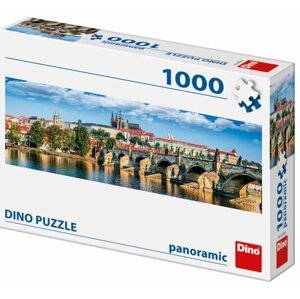 Puzzle Dino Panoramatické Hradčany, 1000 dílků - DI545380