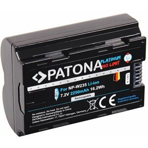Patona baterie pro foto Fuji NP-W235, Platinum X-T4, 2250mAh, 7,2V, Li-Ion, Premium - PT1339