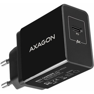 AXAGON šíťová nabíječka , USB-C PD3.0, 22W, černá - ACU-PD22