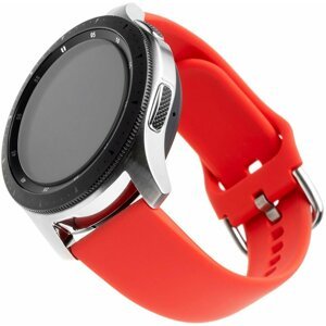 FIXED silikonový řemínek pro smartwatch, šířka 20mm, červená - FIXSST-20MM-RD