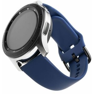 FIXED silikonový řemínek pro smartwatch, šířka 22mm, modrá - FIXSST-22MM-BL