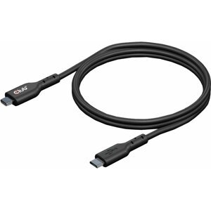 Club3D Kabel USB-C 3.2 Gen1 na MicroUSB, obousměrný, 1m - CAC-1526