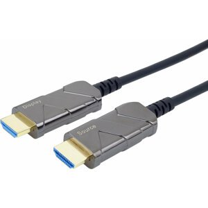PremiumCord kabel HDMI 2.1, M/M, 8K@60Hz, Ultra High Speed, optický fiber kabel, - kphdm21x10