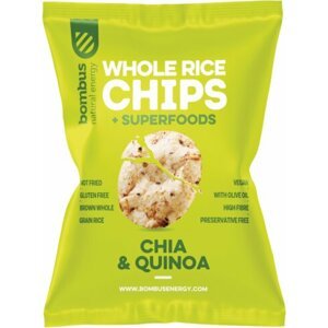 Bombus rýžové chipsy, chia a quinoa, 60g - 08594068262088